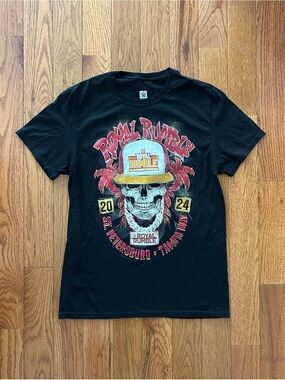 Royal Rumble 2024 Tampa Bay WWE T-Shirt Size Medium